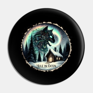 Yule Cat Yule Be Eaten Jolakotturinn Icelandic Pin
