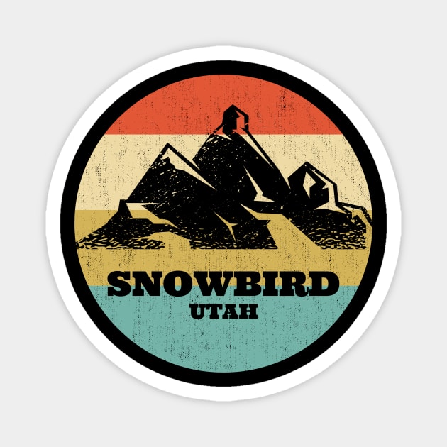 Snowbird Utah Magnet by Anv2