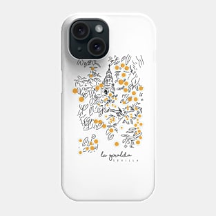 Giralda Tower | Oranges Trees | Love Seville | Seville Spain | Andalusia | Traveling | Travel | Europe | Oranges and Trees Phone Case