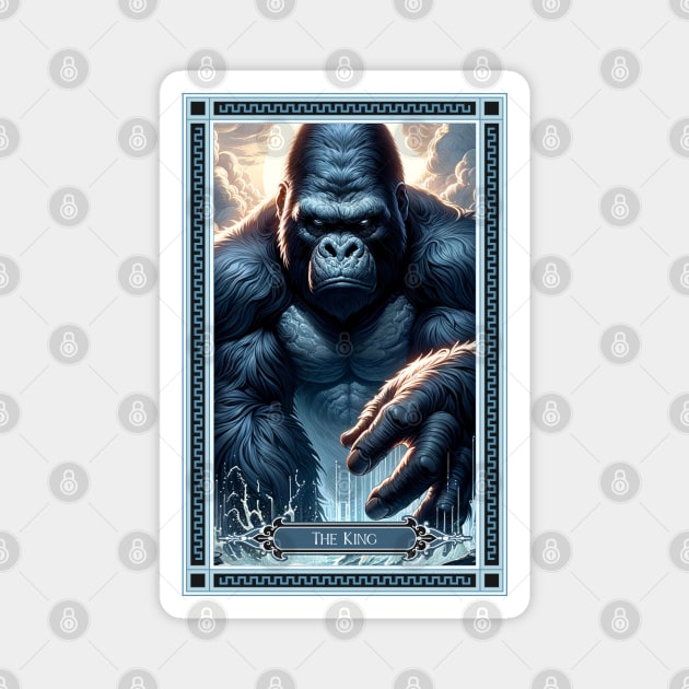 The King Kong Tarot Card Magnet by HolidayBug
