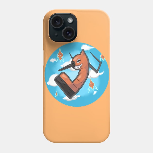 Fish-Drill Phone Case by Luxlyn