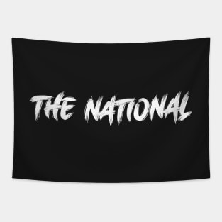 The National Band Logo Lettering Tapestry