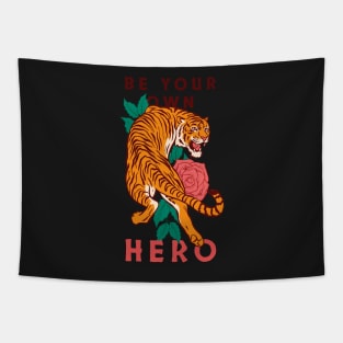 Be Your Own Hero Tapestry