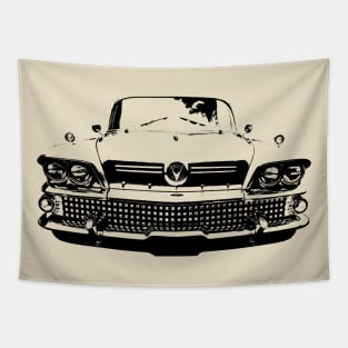 Buick Riviera 1950s American classic car monoblock black Tapestry