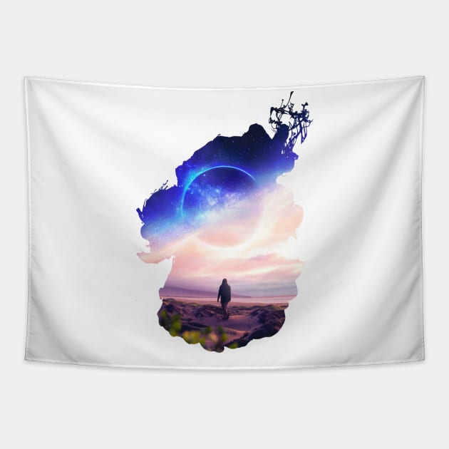 Halo Tapestry by Feilvan