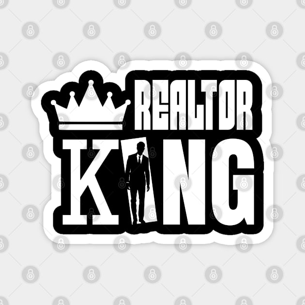 R e a l t o r  King Magnet by The Favorita