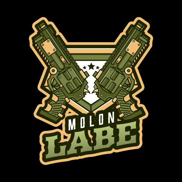 Guns | Molon Labe by Mega Tee Store