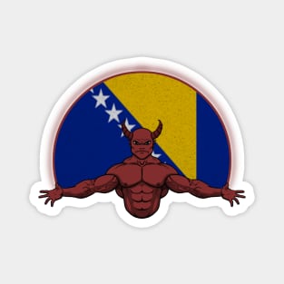 Devil Bosnia Magnet