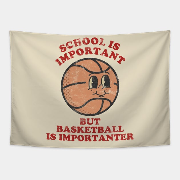 school is important funny sarcasm Tapestry by Swot Tren