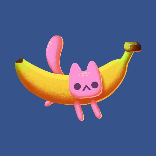 Banana Cat by knitetgantt