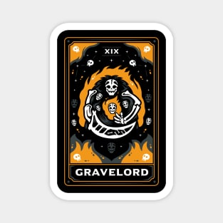 Gravelord Tarot Card Magnet