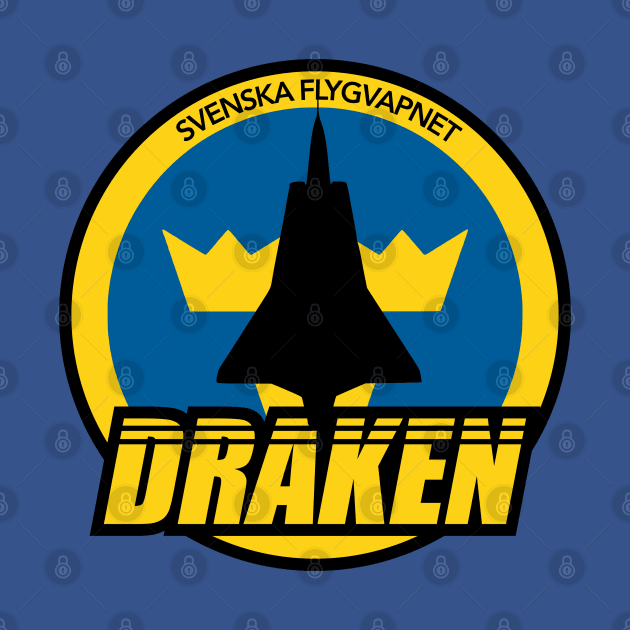 Svenska Flygvapnet Draken by TCP