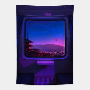 Trip landscape Tapestry