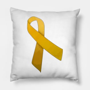 awareness ribbon Pillow