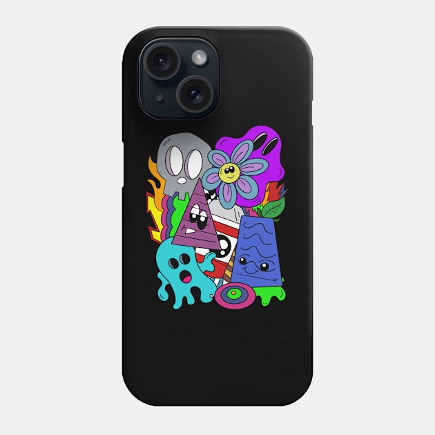 Mind Boggle Phone Case by LightniNG Underground