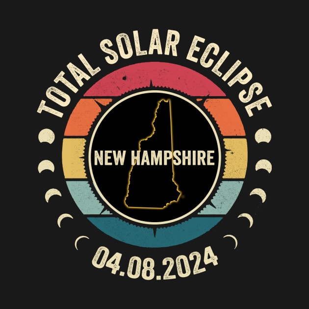 New Hampshire Total Solar Eclipse 2024 American Totality April 8 by Sky at night