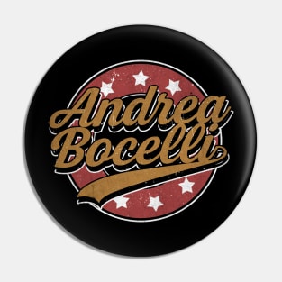 Personalized Name Andrea Vintage Circle Limited Edition Pin