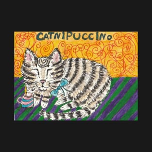 Catnipuccino  cat T-Shirt