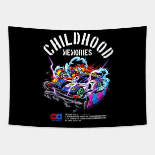 Magnum Saber Childhood Memories Tapestry