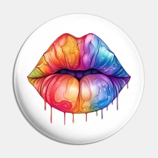 LGBT Lips #1 Pin