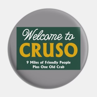 Cruso One Old Crab North Carolina Pin