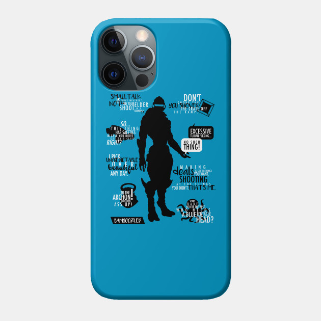 Mass Effect: Vetra Quotes - Mass Effect - Phone Case