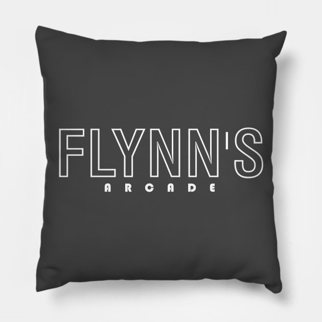 Flynn's Arcade Pillow by Halmoswi