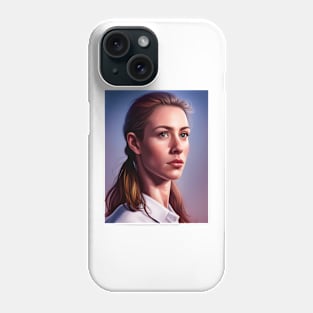 Portrait of a British Nurse Phone Case