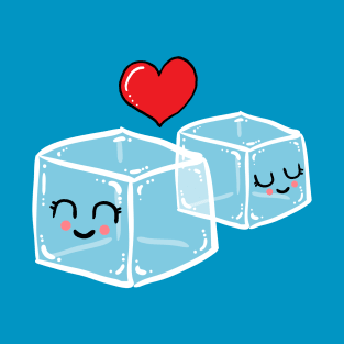 Ice cubes in love T-Shirt