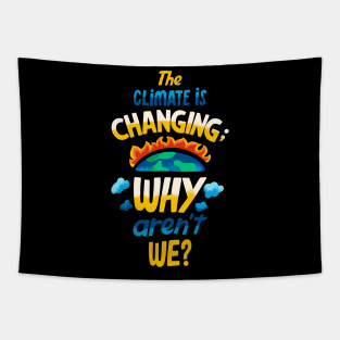 Climate Change Quote Tapestry