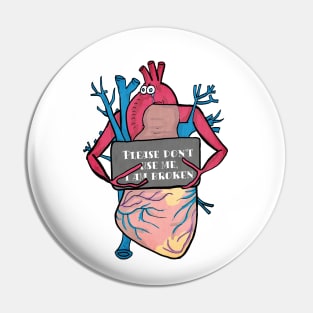 My heart or my mind? Pin