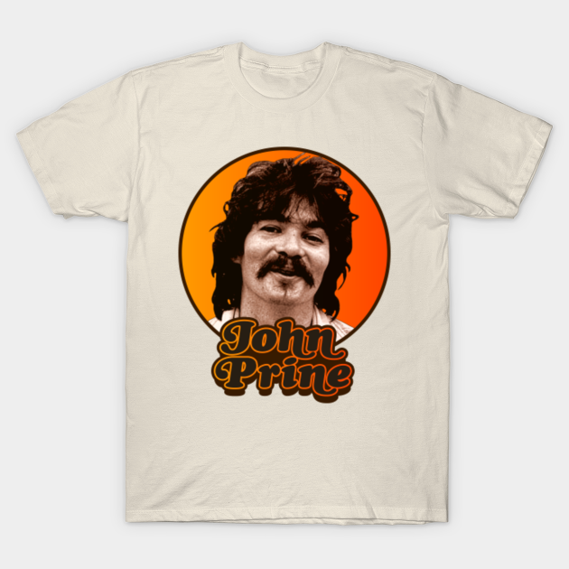 John Prine Retro Tribute Design - John Prine - T-Shirt