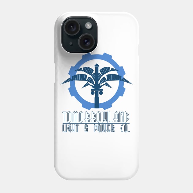 Tomorrowland Light & Power Co. Phone Case by ThemeParkPreservationSociety