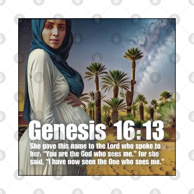 Genesis 16:13 by Bible Verses by Deb