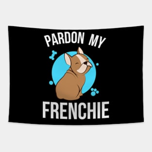 Pardon My Frenchie Tapestry