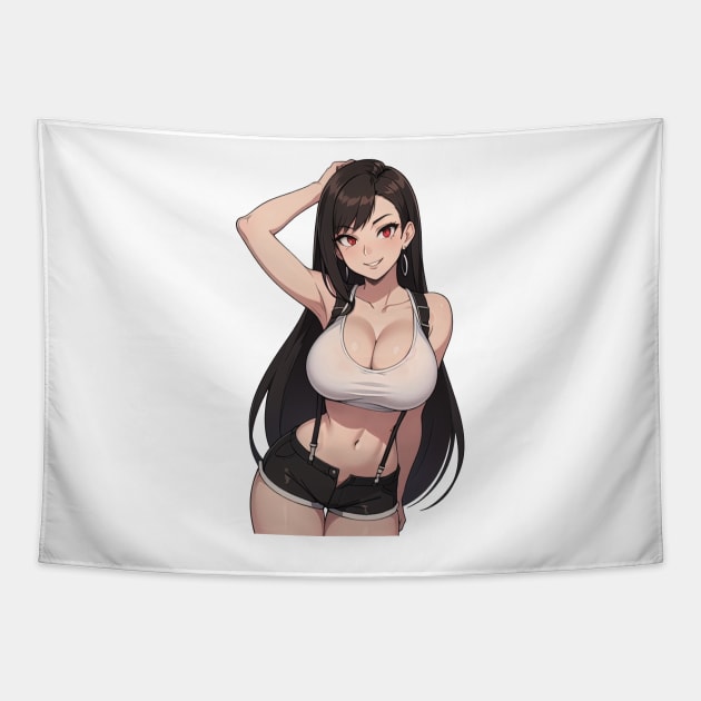 Tifa Lockhart Tapestry by mindworldz