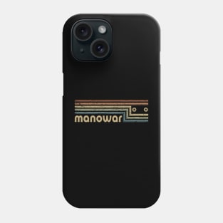 Manowar Cassette Stripes Phone Case