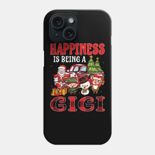 Happiness Is Being A Gigi Christmas Phone Case