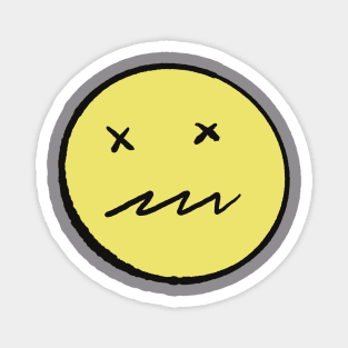 XX Smiley Magnet