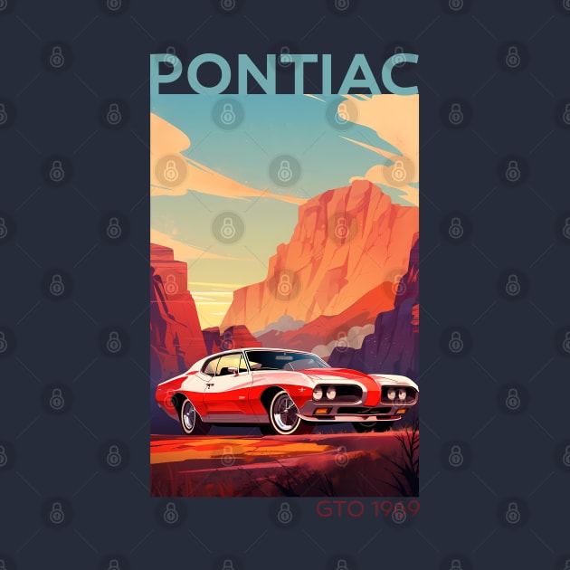 Timeless Thrills: The 1969 Pontiac GTO Tribute Design by MaxDeSanje 