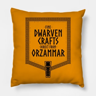 Dragon Age: Fine Dwarven crafts... Pillow