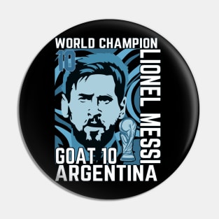 Goat 10 Argentina  world champion Pin