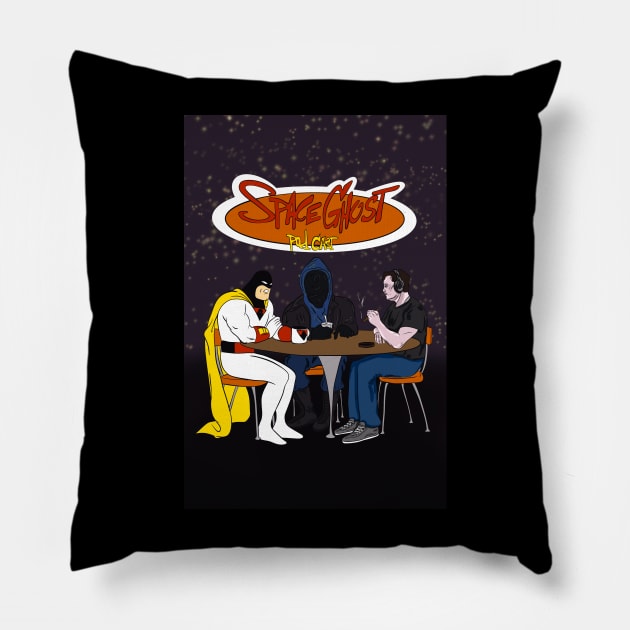 Space ghost podcast Pillow by Dom Café