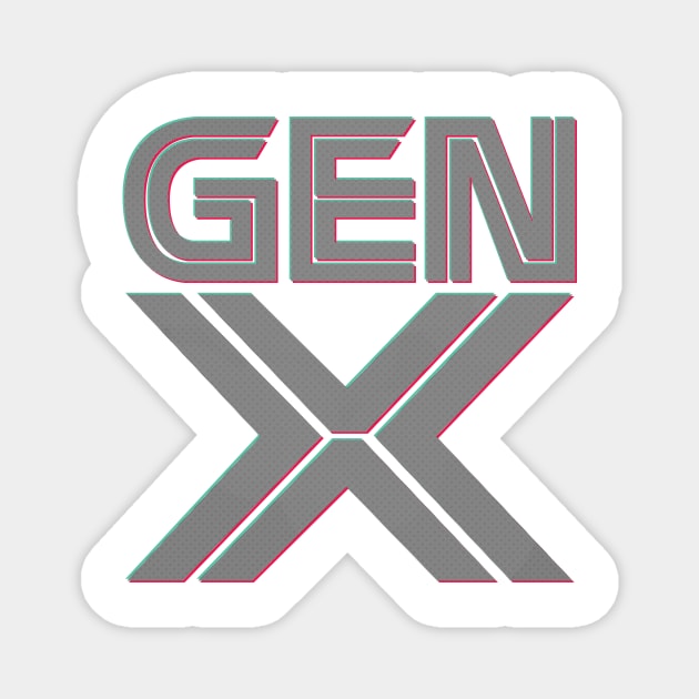 Generation X Magnet by Doc Multiverse Designs