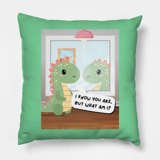 I know you are, but what am I? - for kids Pillow