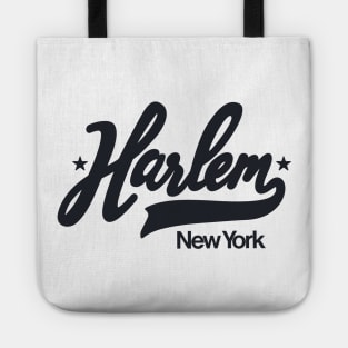 Vintage Harlem New York - Retro Harlem Logo - Harlem Shirt Tote