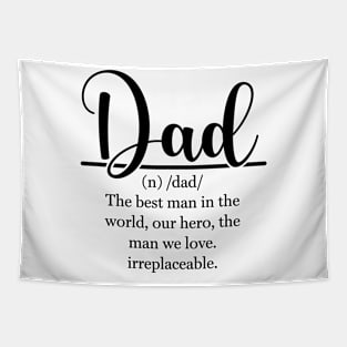 Dad Retro Gift for Father’s day, Birthday, Thanksgiving, Christmas, New Year Tapestry