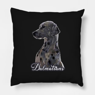 Dalmatian Love Pillow