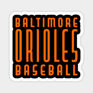 Baltimore ORIOLES Baseball Magnet