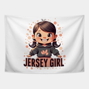 Cute Jersey Girl Tapestry